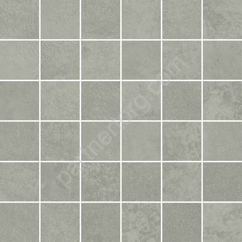 Terraviva Floor Project мозаичная плитка цвет серый квадрат Italon ...