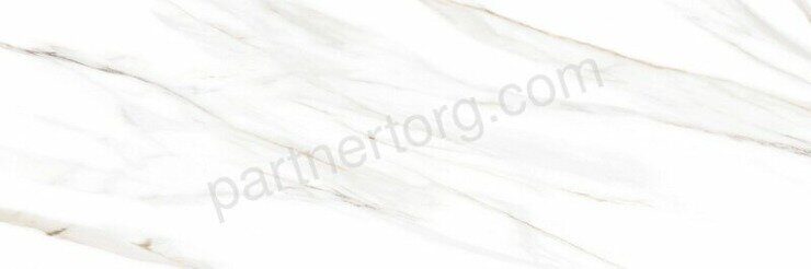 Canyon Carrara Delacora настенная плитка белая глянцевая 24,6х74см ...