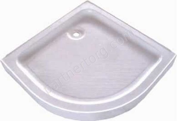 Ticino душевой поддон акриловый полукруглый низкий 80х80см DPH-80-S