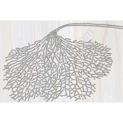 Мари-Т серое панно керамическое Серебро Нефрит Керамика