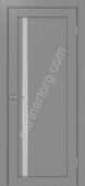 Турин 527.121AПС Молдинг SC межкомнатная дверь серый со стеклом мателюкс