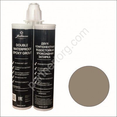 Затирка эпоксидная двухкомпонентная Roman ash 400мл