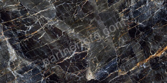 Latina LCM керамогранит черный суперполированный 120х60см