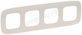 Рамка 4 поста для серии Valena Legrand Allure в цвете слоновая кость