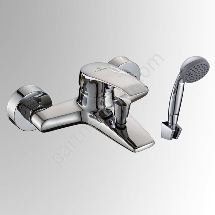 К 30 смеситель для ванны с литым изливом, одноручный Славен