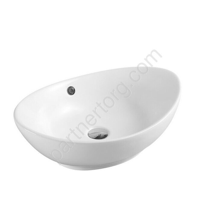 Calypso CS3077 раковина накладная овальная 625x415x150мм