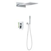 Briana Timo SX-7139/00SM хром душевая система с изливом, ручным и тропическим душем