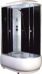 4006C grey black душевая кабина Aquapulse 120х80х220см, темное стекло, глубокий поддон