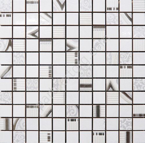 Mosaic Bella AltaCera мозаика керамическая белая глянцевая 30,5х30,5см