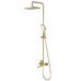 S30.24.03 Splenka Душевая система, сатин золотой