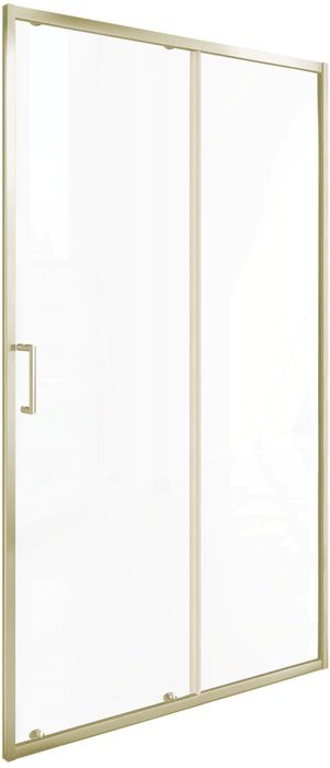 Lite WTW-140-C-BG душевая дверь 140см, стекло прозрачное, профиль золото