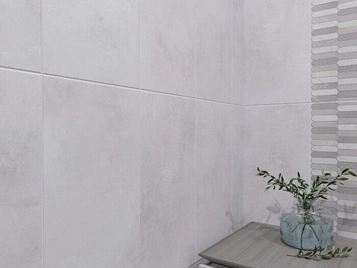 Sorel Light настенная плитка светло-серая матовая 31х63см Azori