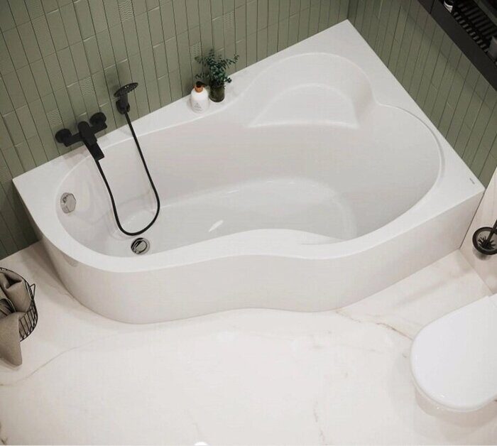 Ибица XL 160х100см акриловая ванна Santek