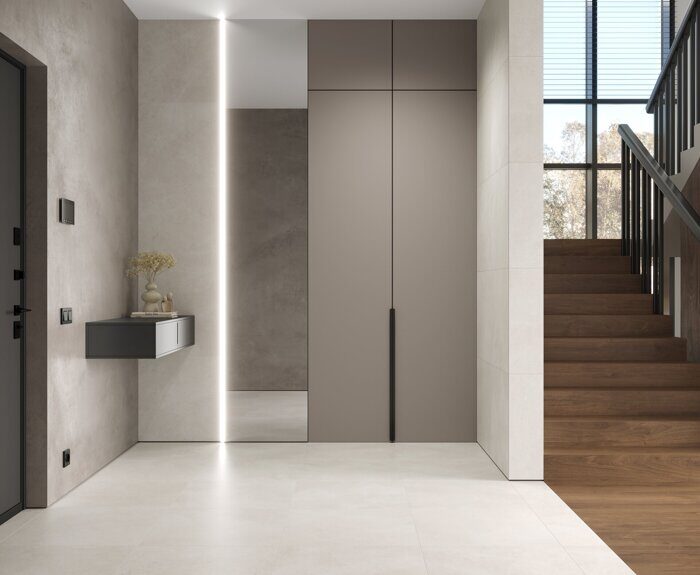 Siena grey pro светло-серый матовый керамогранит 120x60см Laparet