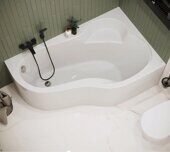 Ибица XL 160х100см акриловая ванна Santek