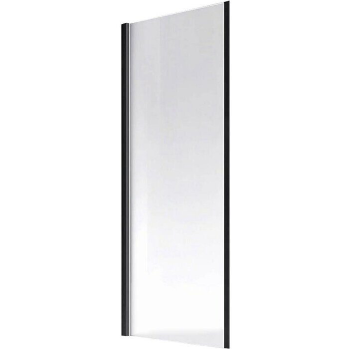 Veconi KP13B-90-01-C5 боковая панель 90х195 см, профиль черный, стекло прозрачное