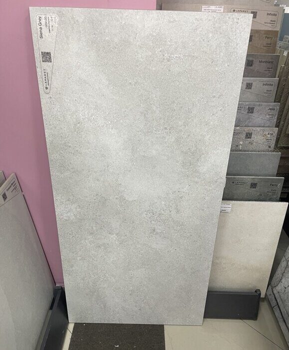 Siena grey pro светло-серый матовый керамогранит 120x60см Laparet
