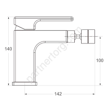 Futura Gappo G5017-6 смеситель для биде черный