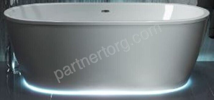 Tondo Aima отдельностоящая ванна акриловая 174х80см (с подсветкой)