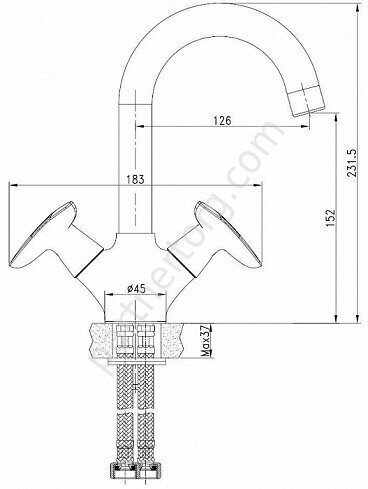 Copter Iddis cмеситель для умывальника COPSB00i01