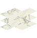 Charme Deluxe Floor Project глянцевая мозаичная плитка белая Italon 28x48см