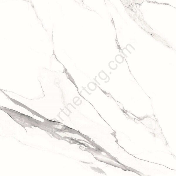 Alfanzo белый керамогранит лаппатированный Soft Sugar Global Tile 60х60 см