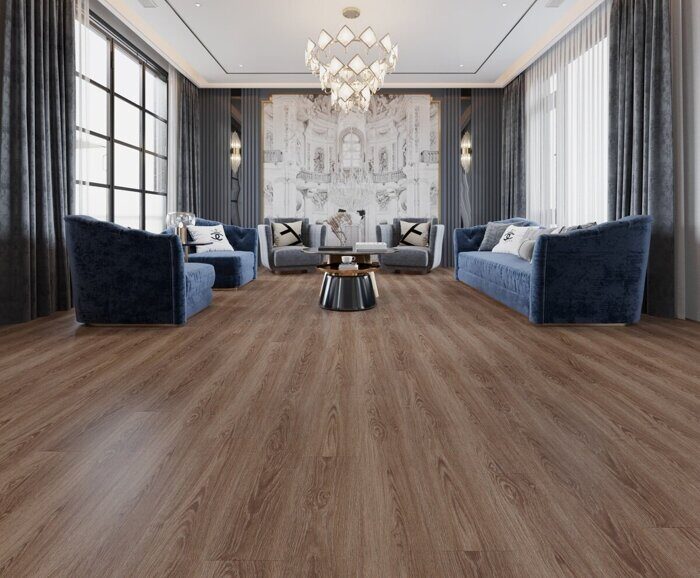 Дуб Монпелье Profield Residence кварц-виниловый замковый ламинат SPC, подложка IXPE