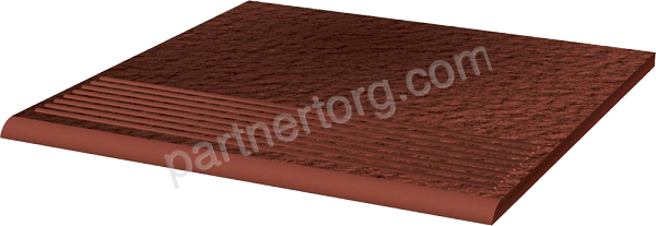 Cloud Rosa Duro ступень клинкерная 30х30 структурная Paradyz Ceramics