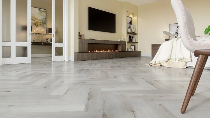 Parquet Дуб Снежный 33-DL1601 Fargo SPC замковая кварцвиниловая плитка