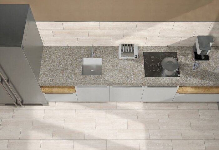Маргилан светло-бежевый матовый карвинг керамогранит 20x60см Global Tile