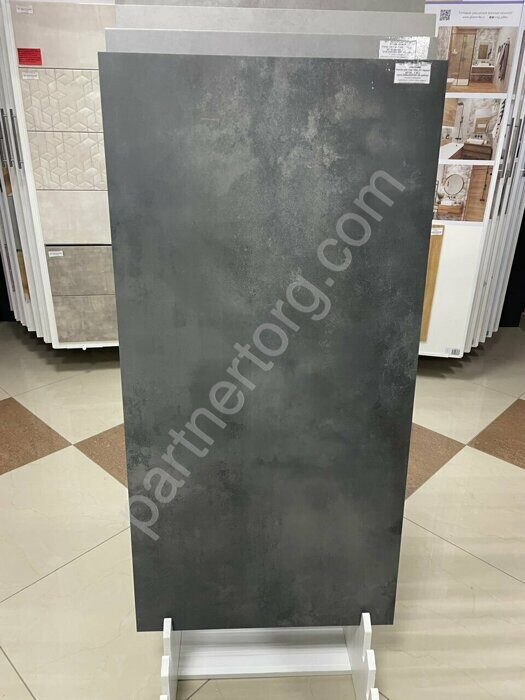 Vibe черный матовый керамогранит Global Tile 60х120см