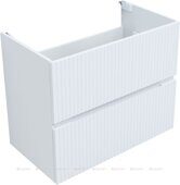 Джейн 80 тумба белая матовая для ванной комнаты Aquanet