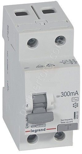 Выключатель дифференциального тока (УЗО) RX3 2П 40А 300 мА AC Legrand
