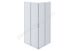 Душевой уголок, дверь раздвижная, Aquatek, AQ ARI KV 09020CH, 90x90х200 см, профиль хром, стекло прозрачное 6 мм