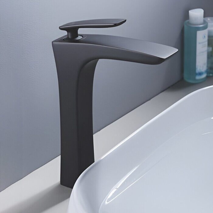 Rose R2711H смеситель для раковины, черный