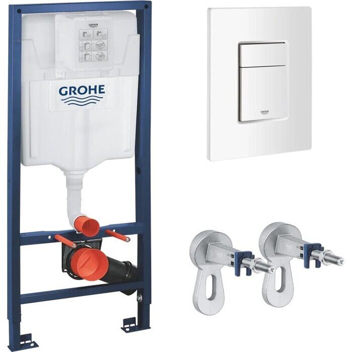 Grohe Rapid SL инсталляция для унитаза 3 в 1 с панелью смыва белая 38772SH0