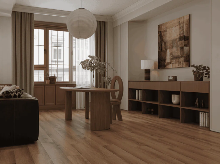 Азурит Титан 6 SPC замковая кварцвиниловый ламинат Alpine Floor ECO 28-9