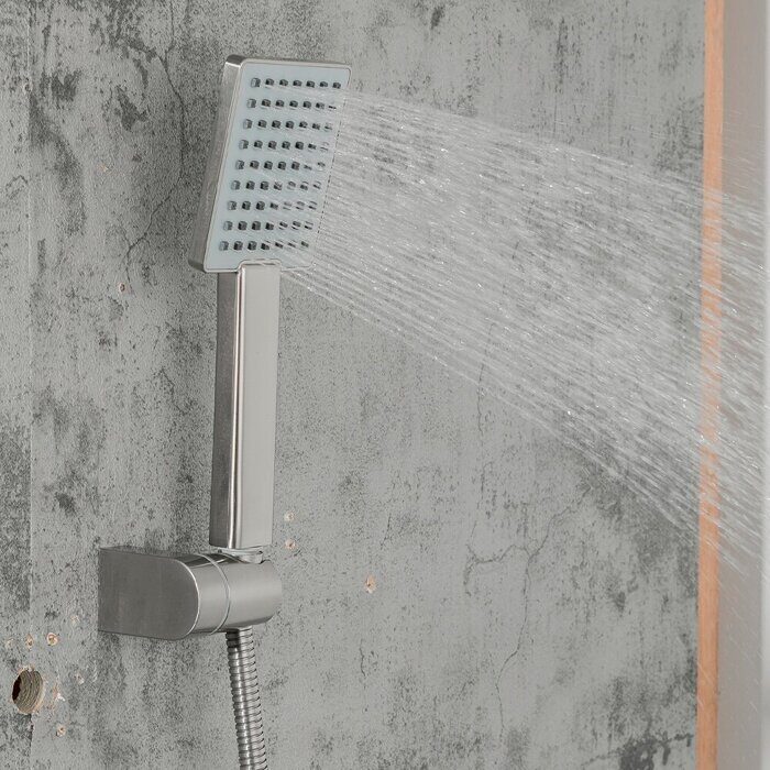 Gappo G7199-20 душевая система встраиваемая с верхним душем,  хром