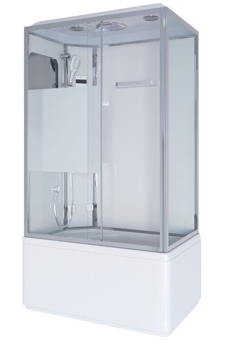 Niagara 3070164L душевая кабина 120х80х220см прямоугольная с высоким поддоном 50см , левая