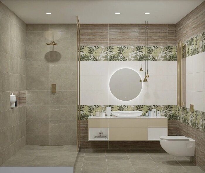 Salvador Decor 1 керамическая плитка матовая 31х63см Azori