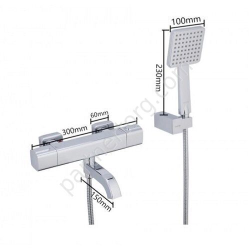 Gappo G3291 термостатический смеситель хром