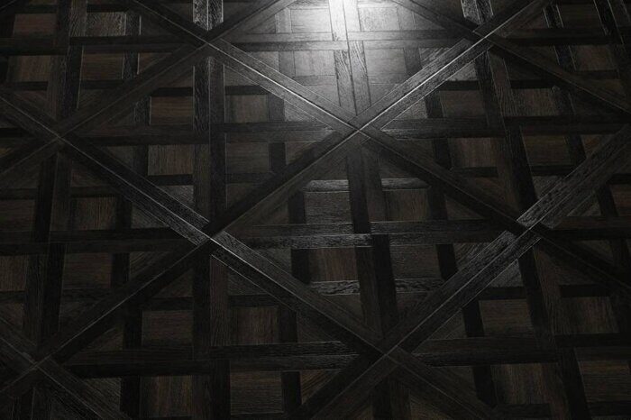 Шанье черный WoodStyle Baroque Art ламинат 34 класс, 8мм