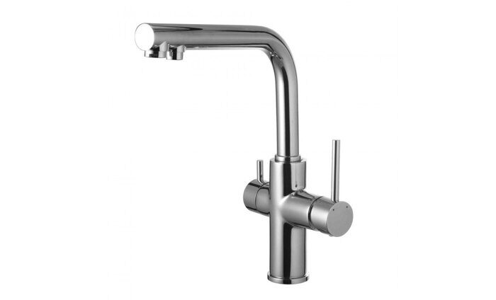 Comfort LM3060C, смеситель для кухни с дополнительным подключением к фильтру питьевой воды, хром Lemark