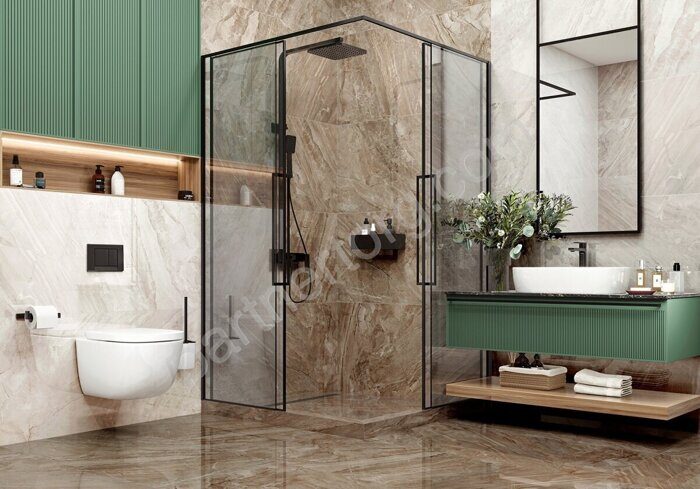 Namibia Marron LCM керамогранит коричневый глянцевый 120х60см