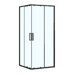 Loranto CS-21809B-100, 100*100*190 душевое ограждение, стекло прозрачное