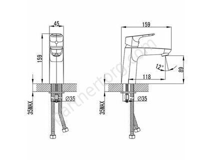Zodiac Iddis cмеситель для умывальника ZODSB00i01