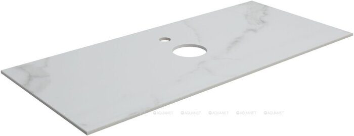 Nova Lite 100 AB01 мрамор столешница на тумбу Aquanet