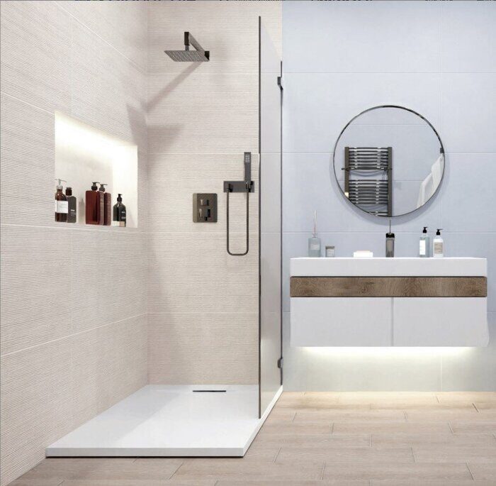 Мечта Штукатурка бежевый керамогранит матовый Global Tile 50х100см