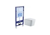 Set Aquatek Либра комплект рама INS-0000012 и унитаз AQ1148N-00