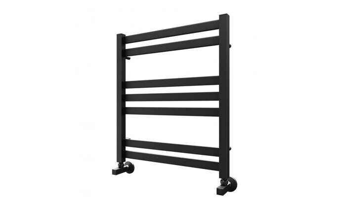 Bellario LM68607BL, полотенцесушитель водяной 50х60 см, черный Lemark